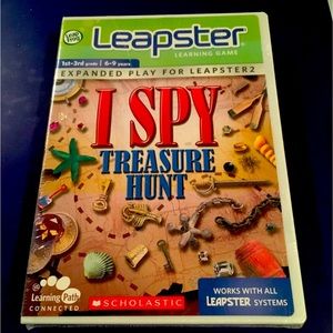 NWT Leap Frog Leapster I Spy Grade 1-3rd Grade Kids Games
